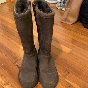 Women’s tall suede ugg boots